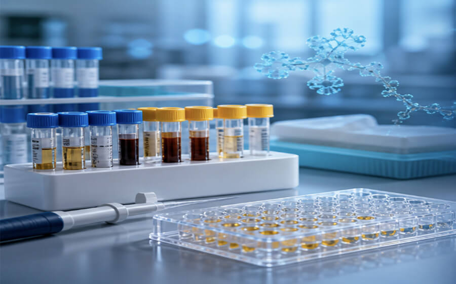 Biological samples prepared for multiplex protein analysis