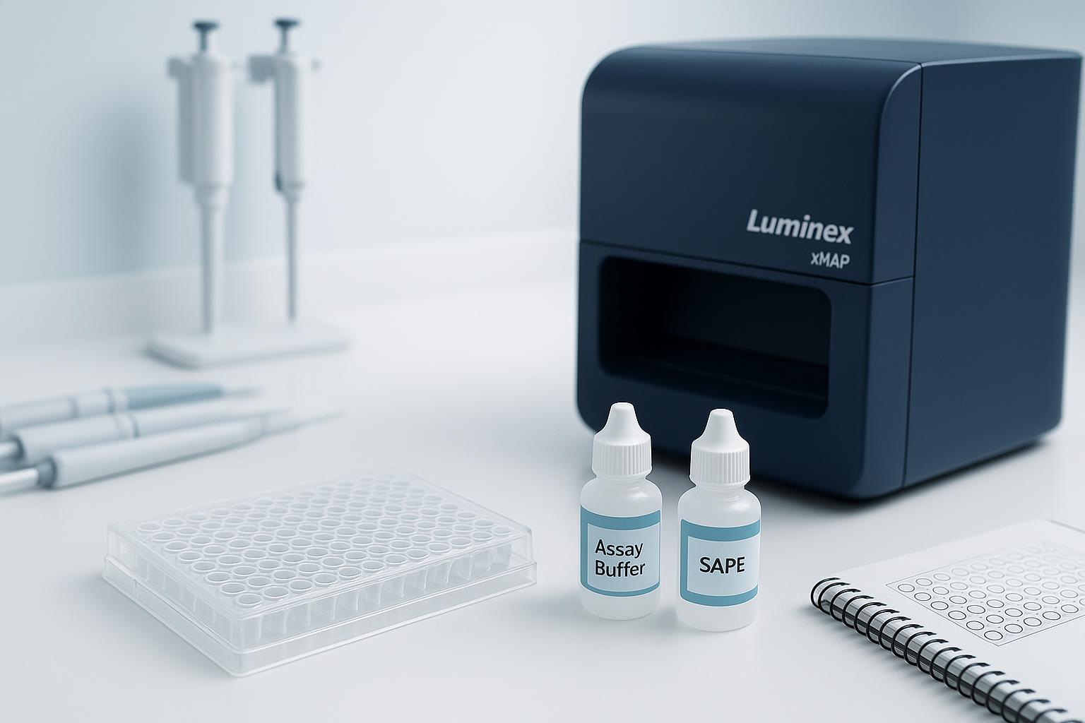 From Sample to Data in 10 Steps Luminex Multiplex Assay Workflow